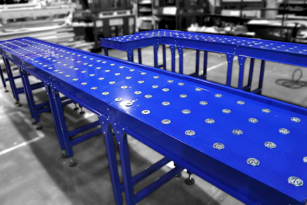 360° Ball Moving Conveyor
