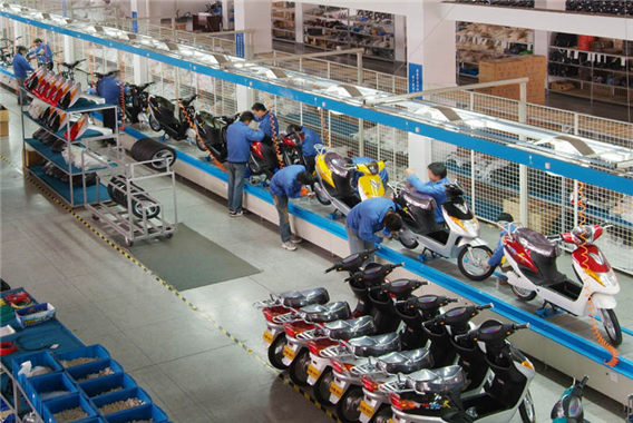 2W 3W Assembly Line Conveyor
