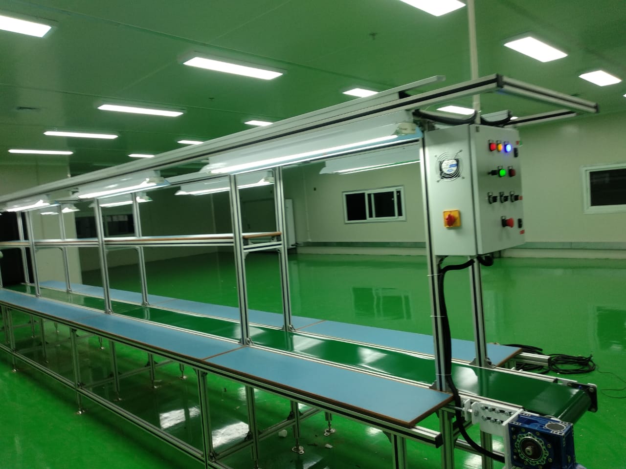 Electronic Assembly Line Belt Conveyor
