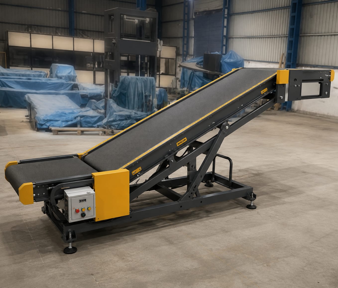 Truck Loading and Unloading Conveyor