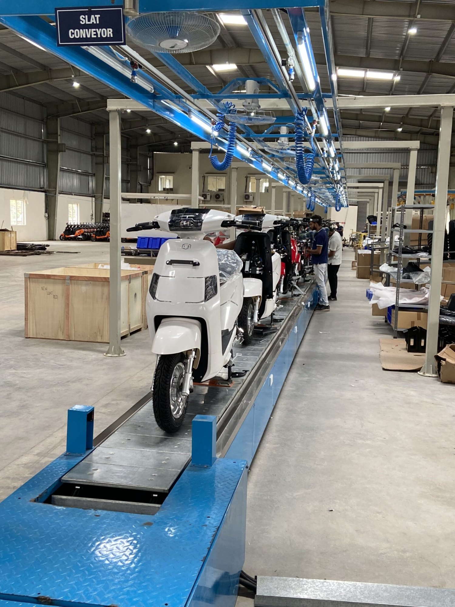 2W 3W Assembly Line Conveyor